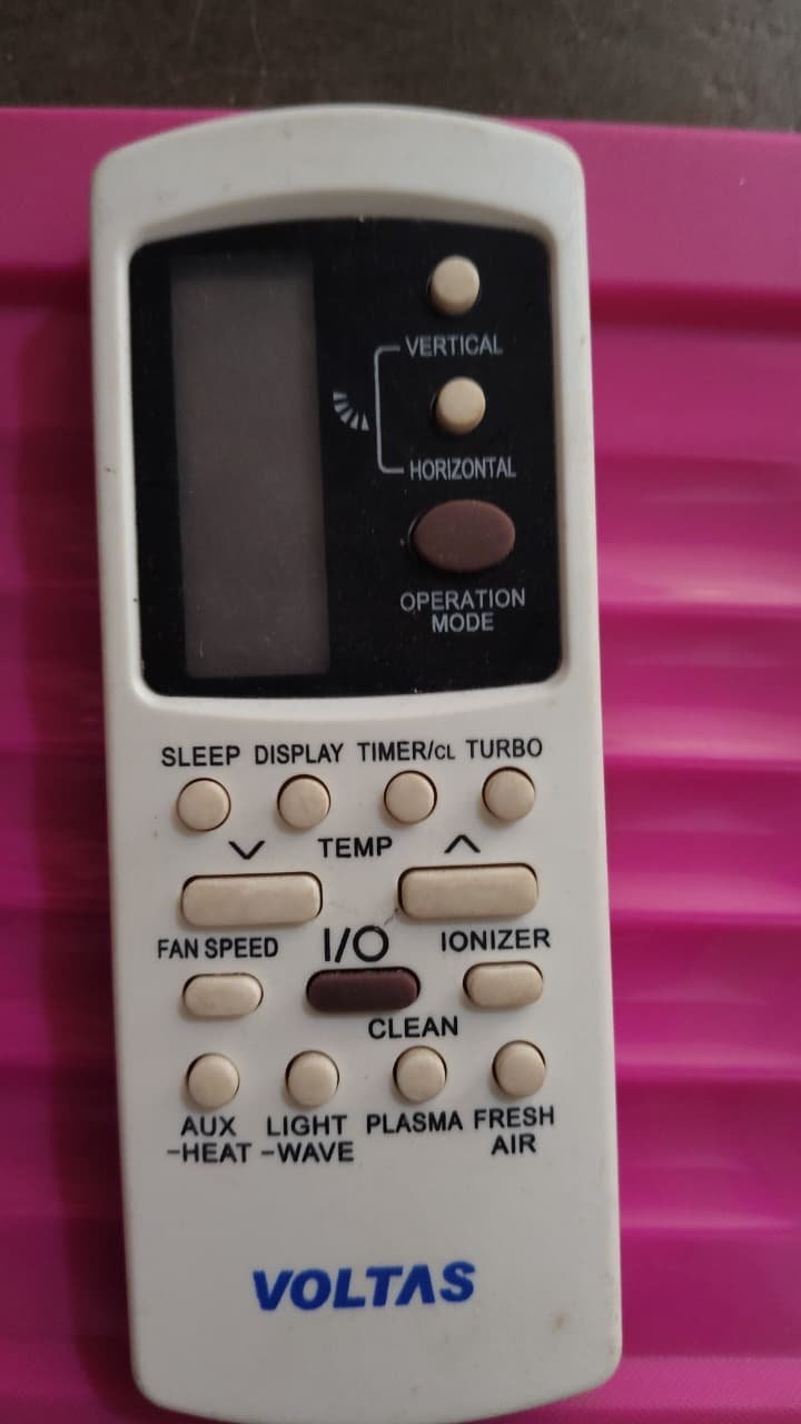 VOLTAS AC REMOTE