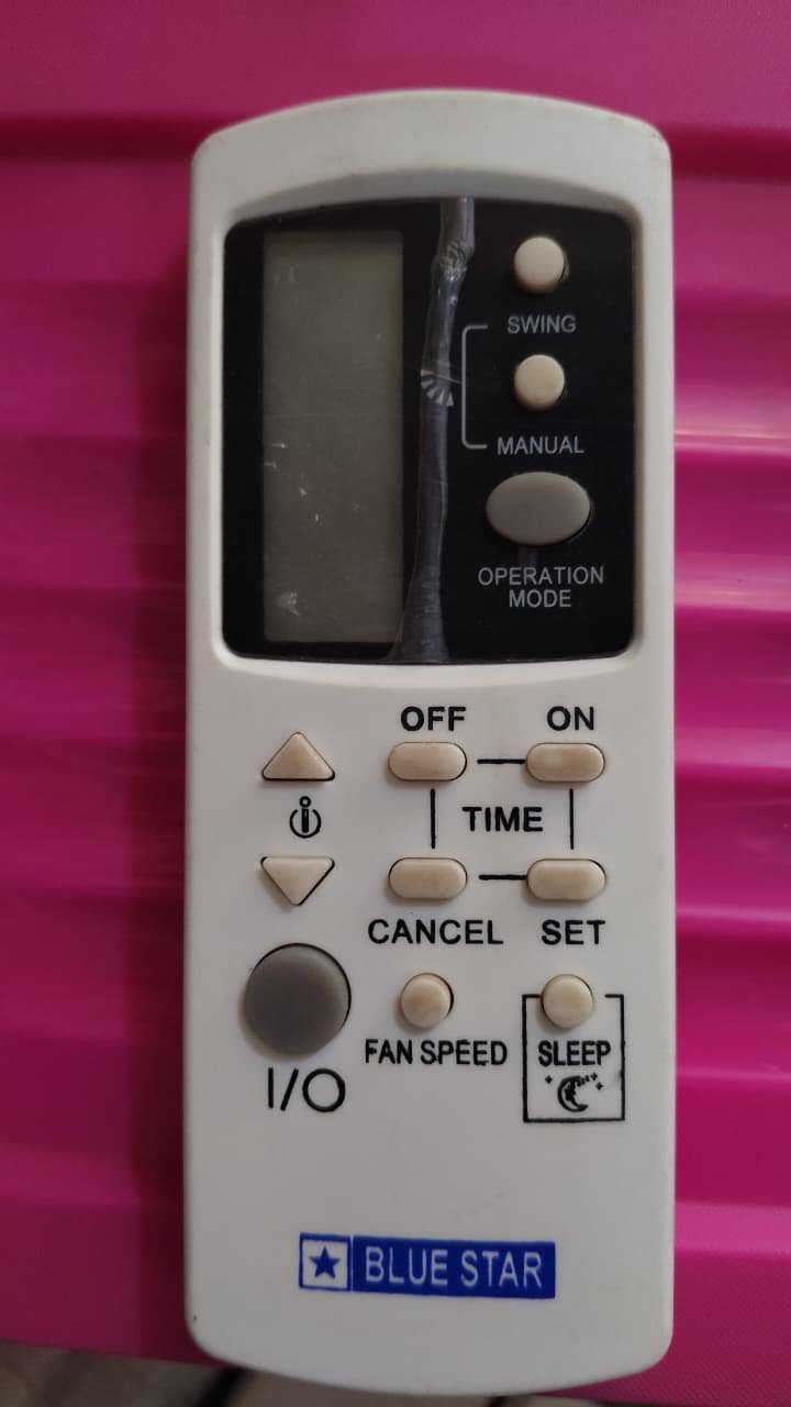 BLUESTAR AC REMOTE
