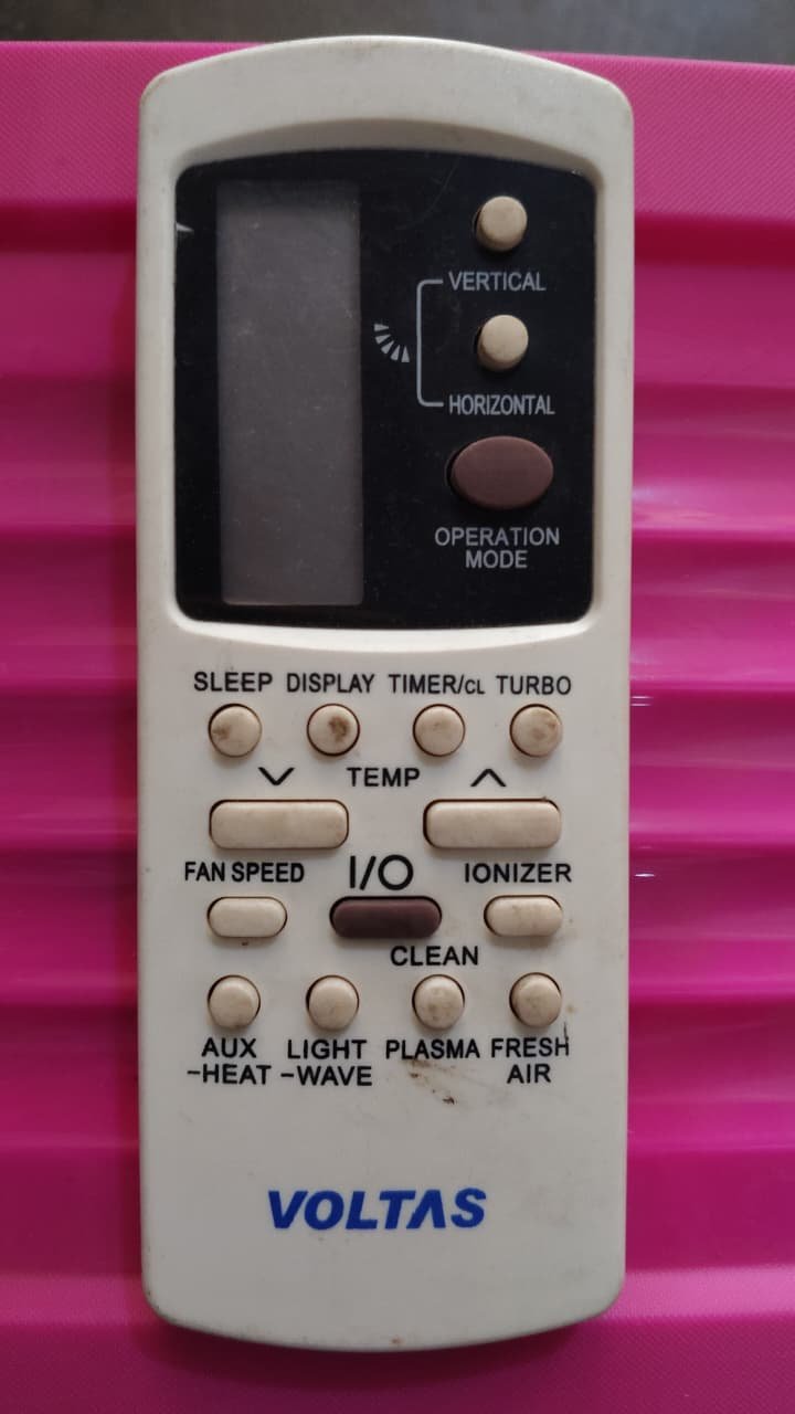 VOLTAS AC REMOTE